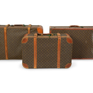 Three Louis Vuitton Travel Cases 20TH 2a7d42