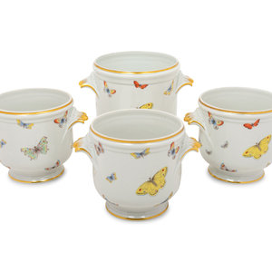 A Set of Four Limoges Porcelain 2a7da3