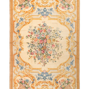 A Savonnerie Style Wool Rug
20th