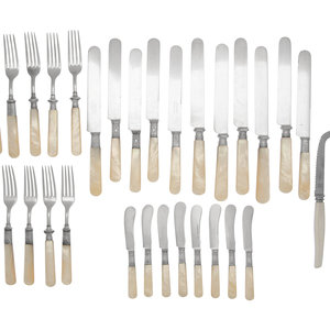 A Set of Silver, Stainless Steel