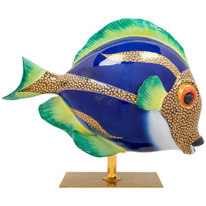 A Porcelain Figure of a Fish Late 2a7e1c