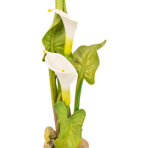 A Cybis Porcelain Calla Lily Group 20th 2a7e1d