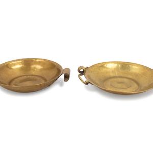 Two German Brass Bowls First Half 2a7e9a