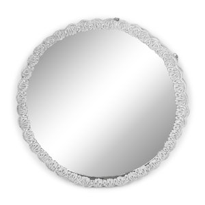 A German Silver Mirror
Late 19th