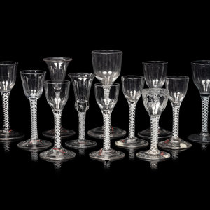 A Group of Twelve English Glass 2a7f00