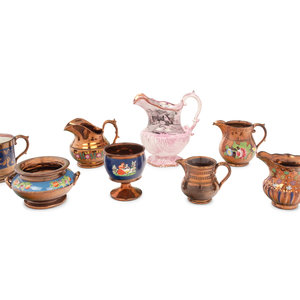 A Collection of English Lusterware 2a7efc