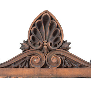 A Terra Cotta Roofline Ornament