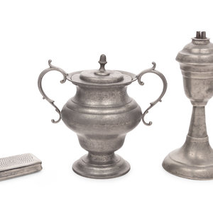 A Collection of American Pewter 2a7f3f
