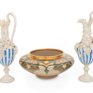 A Group of American Porcelain and