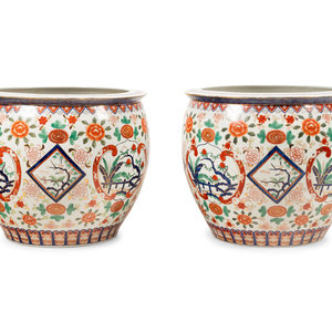 A Pair of Large Japanese Porcelain 2a7fb6