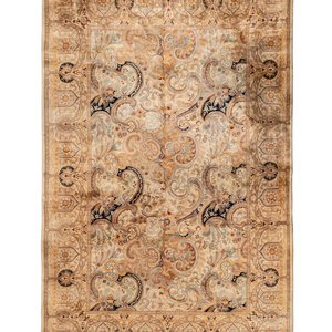 An Indian Wool and Silk Rug
Second