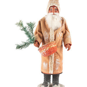 A German Papier-Mâché Santa Claus