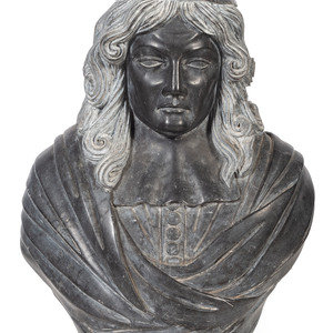 A Carved Stone Portrait Bust Late 2a7fff