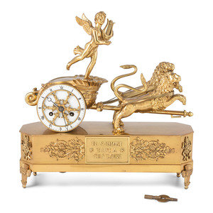 A French Ormolu Mantle Clock in 2a8010
