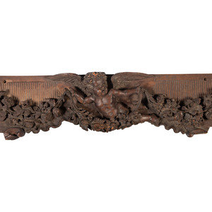 A Louis XV Style Cherub Carved 2a8016