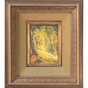 Viola Allen American 1906 1997 Landscape oil 2a8048