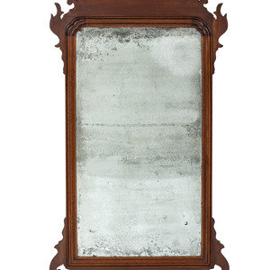 A Queen Anne Mahogany Mirror Early 2a80ab