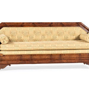 An Empire Style Mahogany Sofa Late 2a80b8