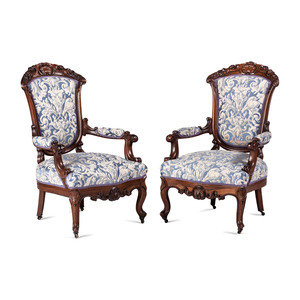 A Pair of Renaissance Revival Carved 2a80c7