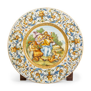 A Pair of Italian Majolica Chargers
20TH