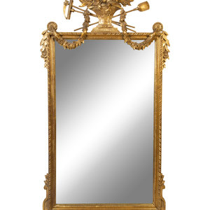 A Louis XVI Style Giltwood Mirror 20TH 2a8157