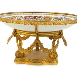 A Sevres Style Gilt Metal Mounted 2a8168