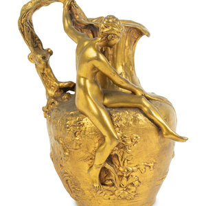 A French Gilt Bronze Pitcher by 2a8172