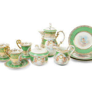 An Austrian Porcelain Tea Service 20TH 2a8183