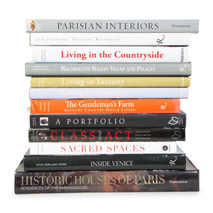 A Collection of Books on Interior Design