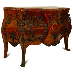 A Louis XV Style Parquetry Bombe 2a84d9