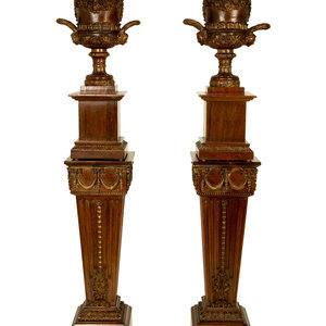 A Pair of George III Style Carved 2a8543
