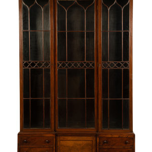 A George III Style Mahogany Tall 2a8544