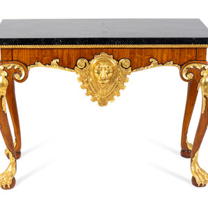 A Pair of George II Style Parcel-Gilt