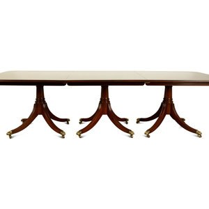 A Regency Style Mahogany Triple 2a8555