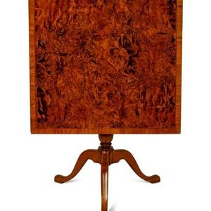 A Swedish Burl Wood Veneered Tilt 2a8572