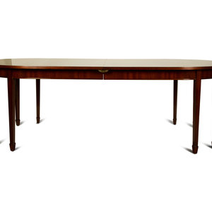 A George III Style Mahogany Dining 2a8586
