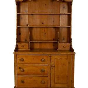 An English/Irish Pine Welsh Dresser
19TH