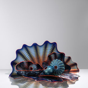 Dale Chihuly American b 1941 Six Piece 2a8759