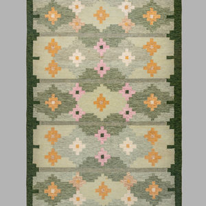 Swedish Mid 20th Century Flatweave 2a8763