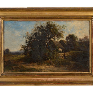 Jean Alexis Achard French 1807 1884 Landscape oil 2a8821
