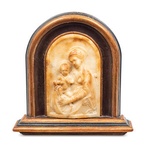 An Italian Alabaster Plaque 19th 2a8848