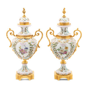 A Pair of Tiche Gilt Metal Mounted 2a8853