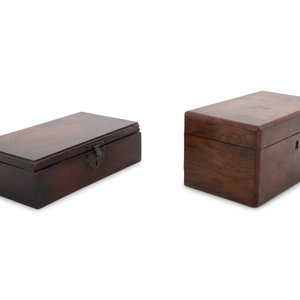 A Continental Burlwood Tea Caddy 2a887e