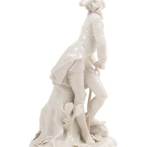 A Nymphenburg Porcelain Figure of a