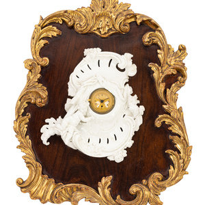 A Nymphenburg Porcelain Clock 20th 2a88c2