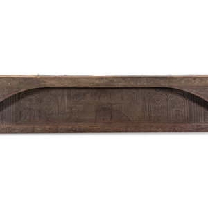 An English Carved Oak Hanging Rack 2a88f6