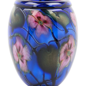A Charles Lotton Glass Vase Crete  2a89f3