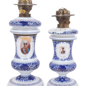 A Pair of Persian Market Opaline