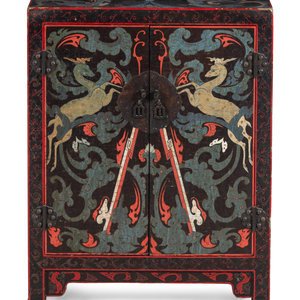 A Chinese Lacquered Cabinet Early 2a8a2e