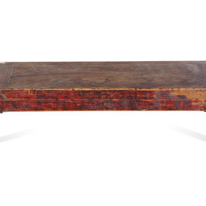 A Chinese Carved Low Table with 2a8a2f
